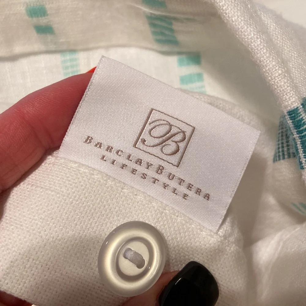 Like new BARCLAY BUTERA LIFESTYLE luxury 100% cotton duvet cover